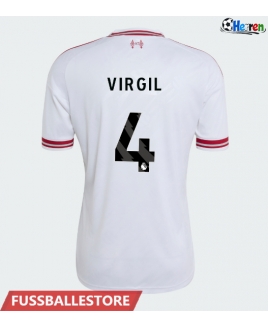 Günstige Liverpool Virgil van Dijk #4 Auswärtstrikot 2026-27 Kurzarm
